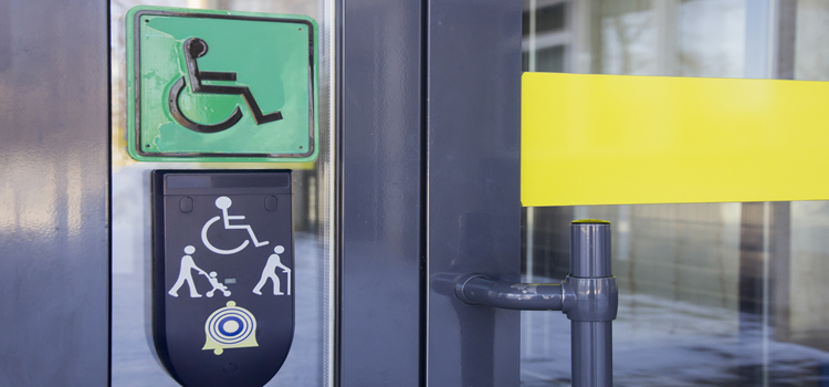 automatic handicap door opener in Loma Linda